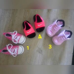 3 Pairs Of Baby Shoes